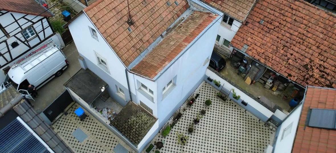 Inspection de toiture par drone avant travaux